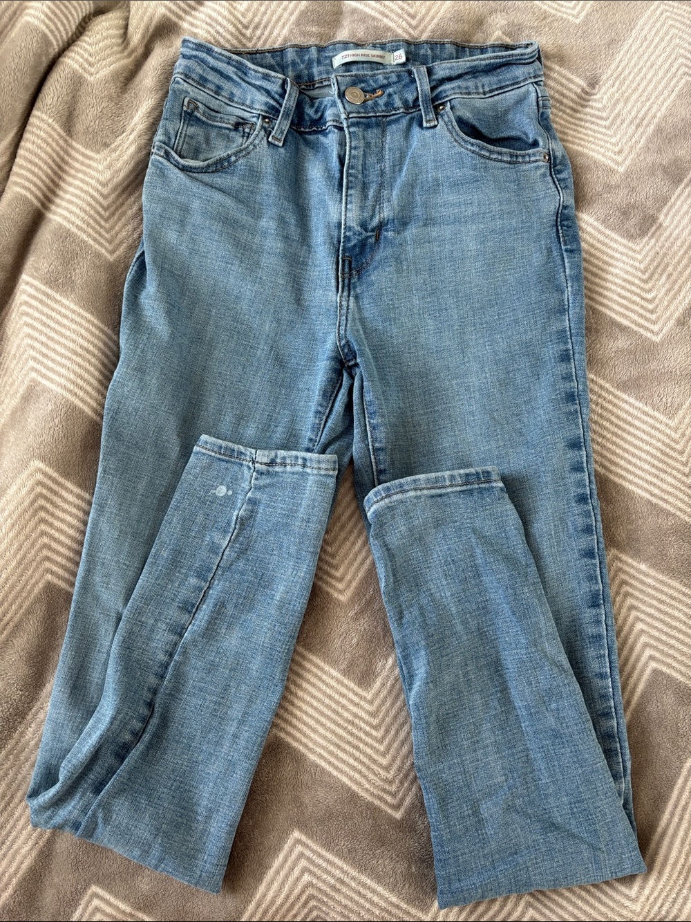 Women’s Levi's Light Blue High-Rise Skinny Jeans